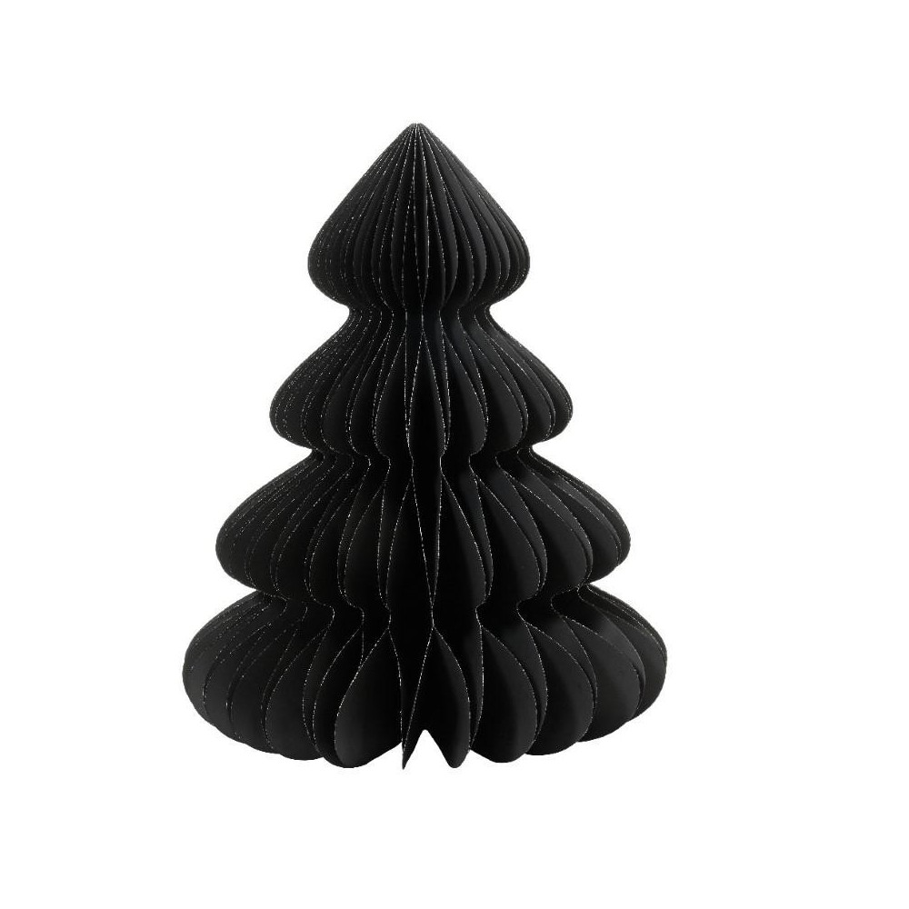 ALBERO CARTA H.90CM. NERO